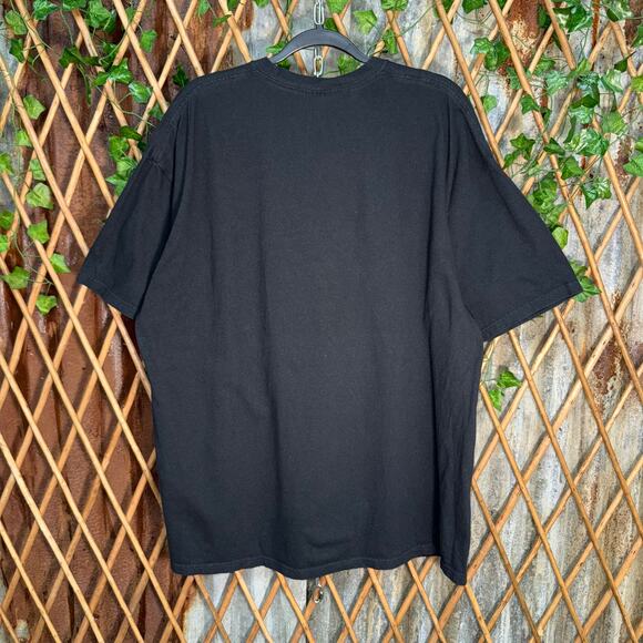 Vintage Y2K guitar hero parody video game promo 00s t-shirt - Picture 2 of 4